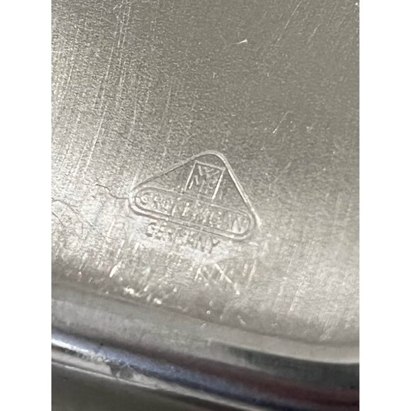 Vintage WMF Stainless Butter Cheese Tray Clear Acrylic Cover MCM-Germany - Picture 7 of 8